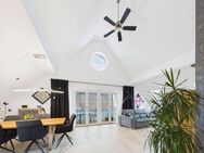 SITULI: Dachgeschosswohnung mit Galerie und Blick ins Storchennest - Ruheoase in Markt Schwaben - Markt Schwaben