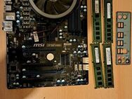 Mainboard CPU RAM Lüfter und Netzteil - Wuppertal