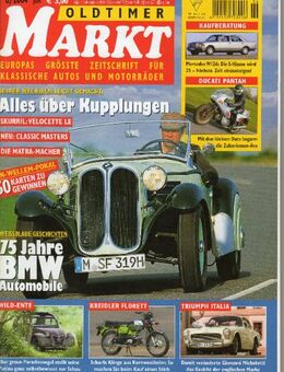 Oldtimer Markt Heft 6/2004 75 Jahre BMW selten - Spraitbach