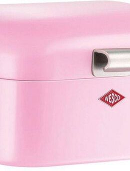 WESCO Brotkasten Mini Grandy, Stahlblech, (1-tlg), Metallscharniere, Gummistopper, Lüftungsloch / Griff, 2 L