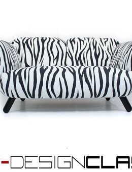 wie neu! Zebra Designer Sofa BILBO by G. Gualtierotti für Edra Italy, klappbare Arm- u. Rückenlehnen - Hamminkeln Zentrum