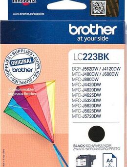 Brother LC-223BK Tintenpatrone (1-tlg)