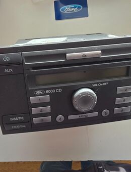 Autoradio Ford CD 6000 - Berlin Marzahn-Hellersdorf