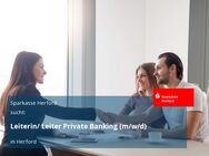 Leiterin/ Leiter Private Banking (m/w/d) - Herford (Hansestadt)