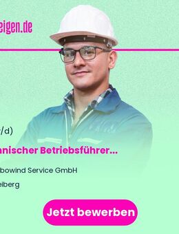 Technischer Betriebsführer (m/w/d) - Freiberg