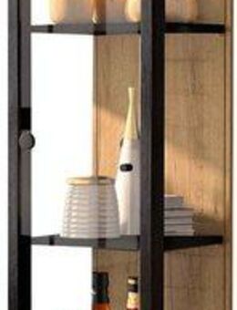 fif möbel Vitrine OPTIMA Standvitrine, Vitrinenschrank, Glasvitrine, Sammlervitrine