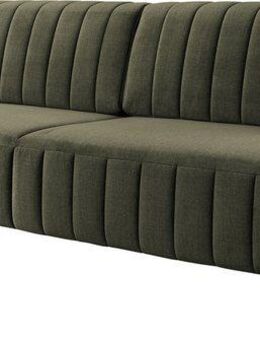 exxpo - sofa fashion 3-Sitzer Grande, Schlafsofa, Dauerschläfer, Microvelours-Bezug, Breite 222cm, mit Bettfunktion und Bettkasten, komfortabler Federkern