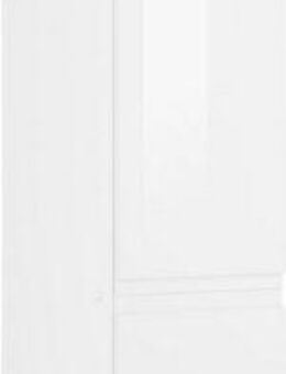 KOCHSTATION Apothekerschrank KS-Virginia 200 cm hoch 30 cm breit, 2 Auszüge mit 5 Ablagen, griffloses Design