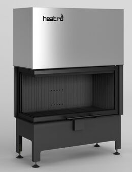 Kamineinsatz HEATRO 81LH B +81PH B 12KW L-Kamin L-Form Heizeinsatz Panorama Kamin Neu Hajduk LDF-Kamine - Strausberg