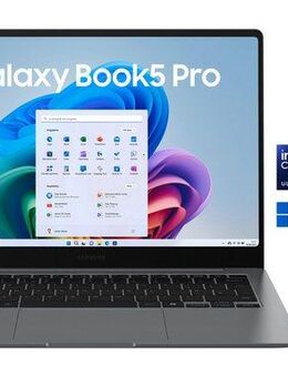 Samsung Galaxy Book5 Pro 14 (NP940X) Notebook (35,56 cm/14 Zoll, Intel Ultra 7 256V, 512 GB SSD)