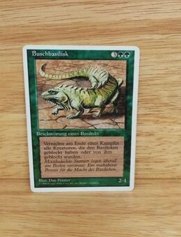 Magic The Gathering-Sammelkarte-Buschbasilisk - Nörvenich