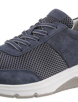 Gabor Rollingsoft Keilsneaker, Freizeitschuh, Halbschuh, Schnürschuh, Logoschriftzug an der Ferse