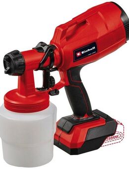 Einhell Farbsprühgerät TC-SY 18/60 Li-Solo, (8-tlg), Akku-Farbsprühsystem (Sprühpistole), ohne Akku