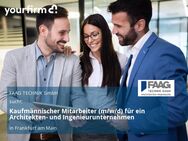 Kaufmännischer Mitarbeiter (m/w/d) für ein Architekten‐ und Ingenieurunternehmen - Frankfurt (Main)