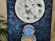 Leinwand, Bild, Astronaut und Mond - Vlotho