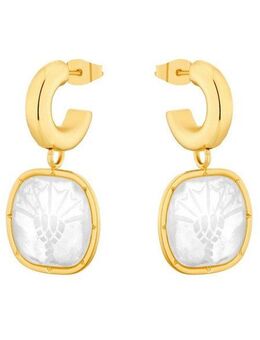 JOOP! Paar Creolen, mit Perlmutt