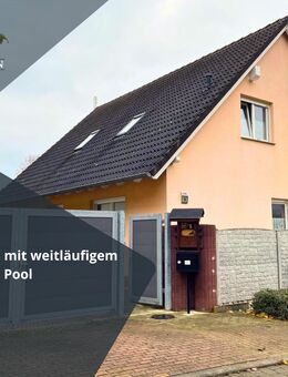 Großzügiges Einfamilienhaus mit weitläufigem, teilbarem Grundstück & Pool - Muldestausee