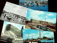 5 tolle alte Postkarten von Rotterdam - Niederfischbach