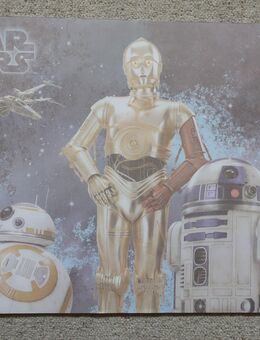Star Wars Schreibtischunterlage C-3PO, R2-D2, BB-8, X-Wing - Niddatal