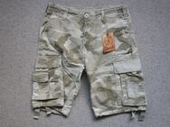 Brandit Vintage Cargo Shorts Sand Storm Camouflage beige M - Niddatal
