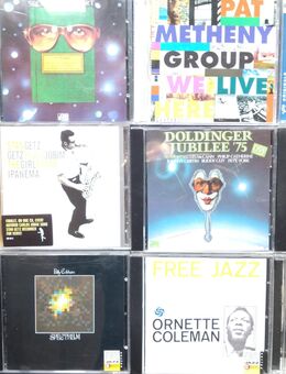 Verkaufe meine JAZZ-CD-Sammlung (Bebop / Cool Jazz / Jazz-Rock / Free Jazz). - Meerbusch