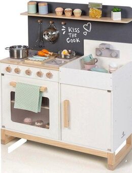 MUSTERKIND® Spielküche Linum, weiß Holz