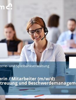 Mitarbeiterin / Mitarbeiter (m/w/d) Kundenbetreuung und Beschwerdemanagement - München
