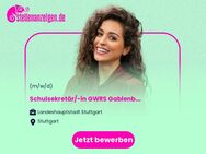 Schulsekretär/-in GWRS Gablenberg (m/w/d) - Stuttgart