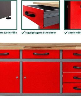 ONDIS24 Werkbank Karsten, (Set)