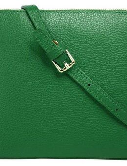 Cluty Umhängetasche, echt Leder, Made in Italy