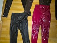 Lack Lackleggins Spigelglanz Gr.M/L Leder Lederleggins - Löwenberger Land