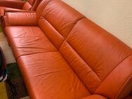 Ledercouch tolle Qualität und Farbe wie neu!!! - Berlin Pankow