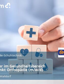 Mitarbeiter im Gesundheitsbereich Schwerpunkt Orthopädie (m/w/d) - Mörfelden-Walldorf