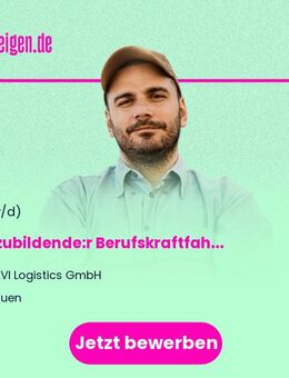Auszubildende:r Berufskraftfahrer (m/w/d) in Wustermark + Bingen + Ilsfeld - Nauen