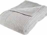 Wohndecke Cordoptik, Gözze, mit Glanzeffekt, Kuscheldecke
