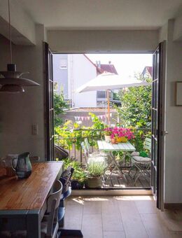 Maisonette-Wohnung mit Garten und Kamin in ehem. Brauerei - Fürth