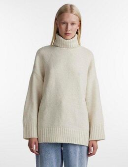pieces Rollkragenpullover PCNANCY LS LOOSE ROLL NECK KNIT NOOS BC