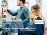 Kalkulator Oberleitung Nahverkehr (m/w/d) - Essen