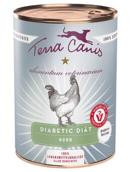 Terra Canis Alimentum Veterinarium Diabetic Diät 6 x 400 g - Huhn