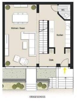 WOHNEN MIT WOHLFÜHLFAKTOR! MAISONETTE - WOHNUNG - DACHTERRASSE - MODERNISIERT! - Köln