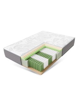 Taschenfederkernmatratze 7-Zonen Federkernmatratze Komfortschaum-Hybridmatratze, CHICASA, 22 cm hoch, (Zwei Höhen: 22 cm und 25 cm), ergonomisch: orthopädisch, atmungsaktiv, anpassungsfähig - Titisee-Neustadt Zentrum