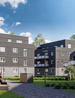 Citywohnen Murrgärten - Haus 1 oder 2 - Penthouse 02 mit 62m² Dachterrasse - Murrhardt