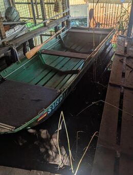 Aluminiumboot/Angelboot/Ruderboot mit Trailer und neuer HU - Panketal