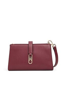 Tommy Hilfiger Umhängetasche TH LIBRE MINI CROSSOVER, Damen Schultertasche, Clutch mit elegantem TH-Verschlusselement