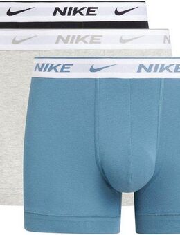 NIKE Underwear Trunk TRUNK 3PK (Packung, 3-St., 3er) mit farbigem NIKE Logo-Elastikbund