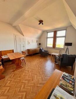 Lichtdurchflutetes Dachgeschossrefugium mit Aussicht über ganz Jena - möbliert, charmant, naturverbunden - Jena