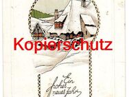 Ansichtskarte "Ein frohes neues Jahr", Feldpost 1914 - Landsberg