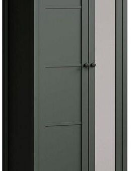 Home affaire Garderobenschrank Vienna (1-St) Kleiderschrank mit ausziehbarer Kleiderstange - (B/T/H) 77/39/198 cm
