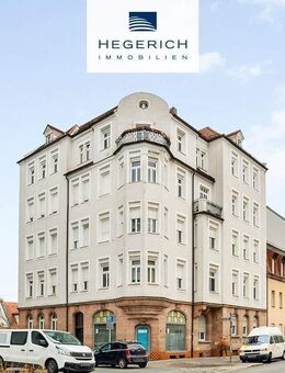 HEGERICH: Altbaucharme zum Verlieben: Stilvoll renovierte 3-Zimmer-Wohnung in Nürnberg-St. Peter - Nürnberg