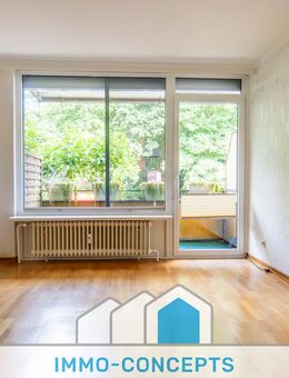 Wohnen, wo alles nah ist! Charmante 2-Zimmer-Wohnung mit Balkon! - Halstenbek